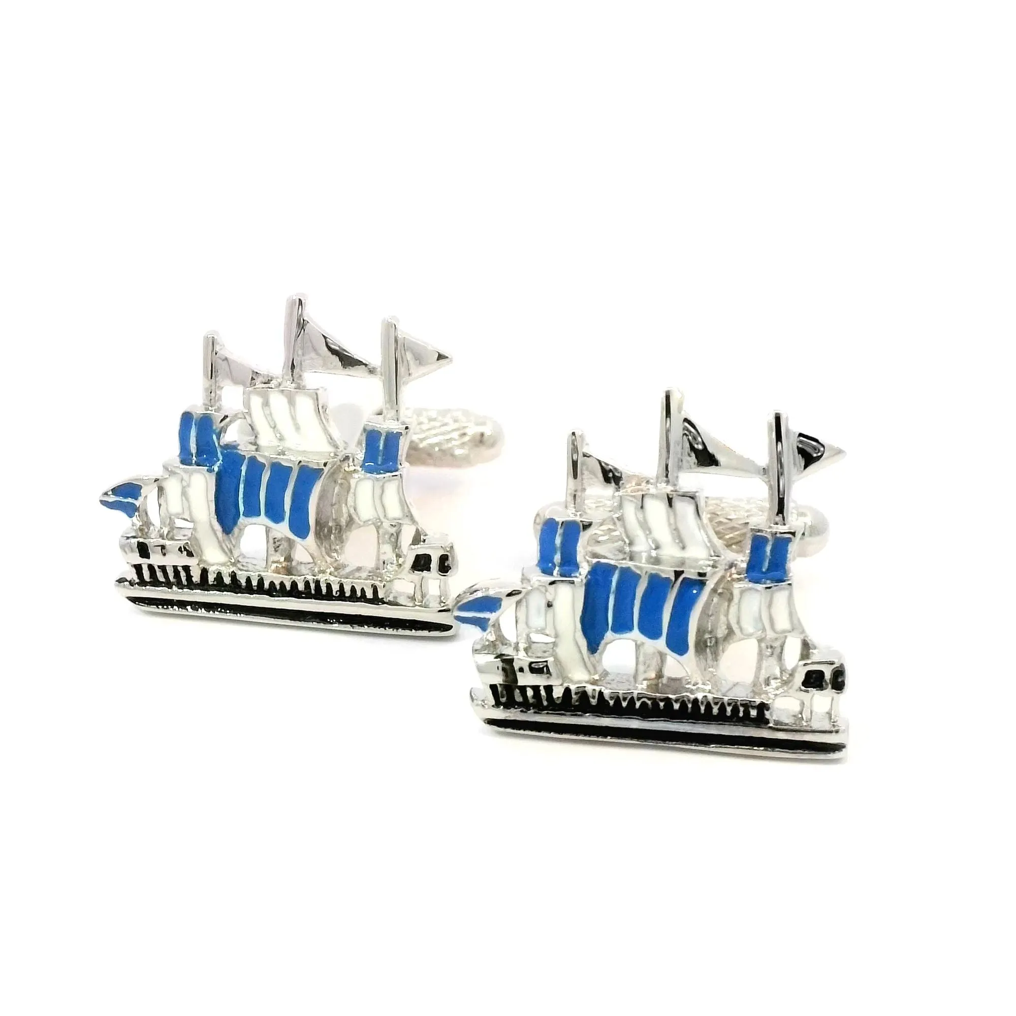 Armada Sailing Ship Cufflinks