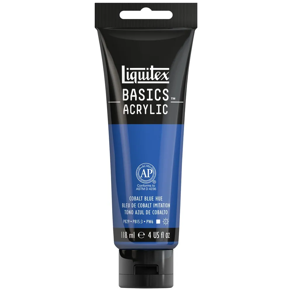 Basics Acrylic Color - Cobalt Blue Hue