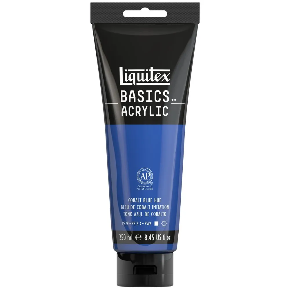 Basics Acrylic Color - Cobalt Blue Hue