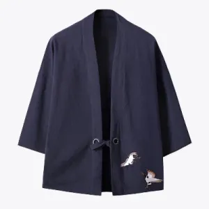 Blue Kimono Jacket