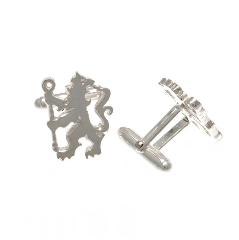 Chelsea FC Sterling Silver Cufflinks LN - A Tribute to Team Spirit