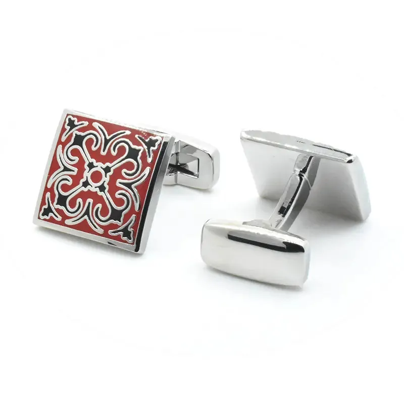 Chokore Classic Maroon Cufflinks