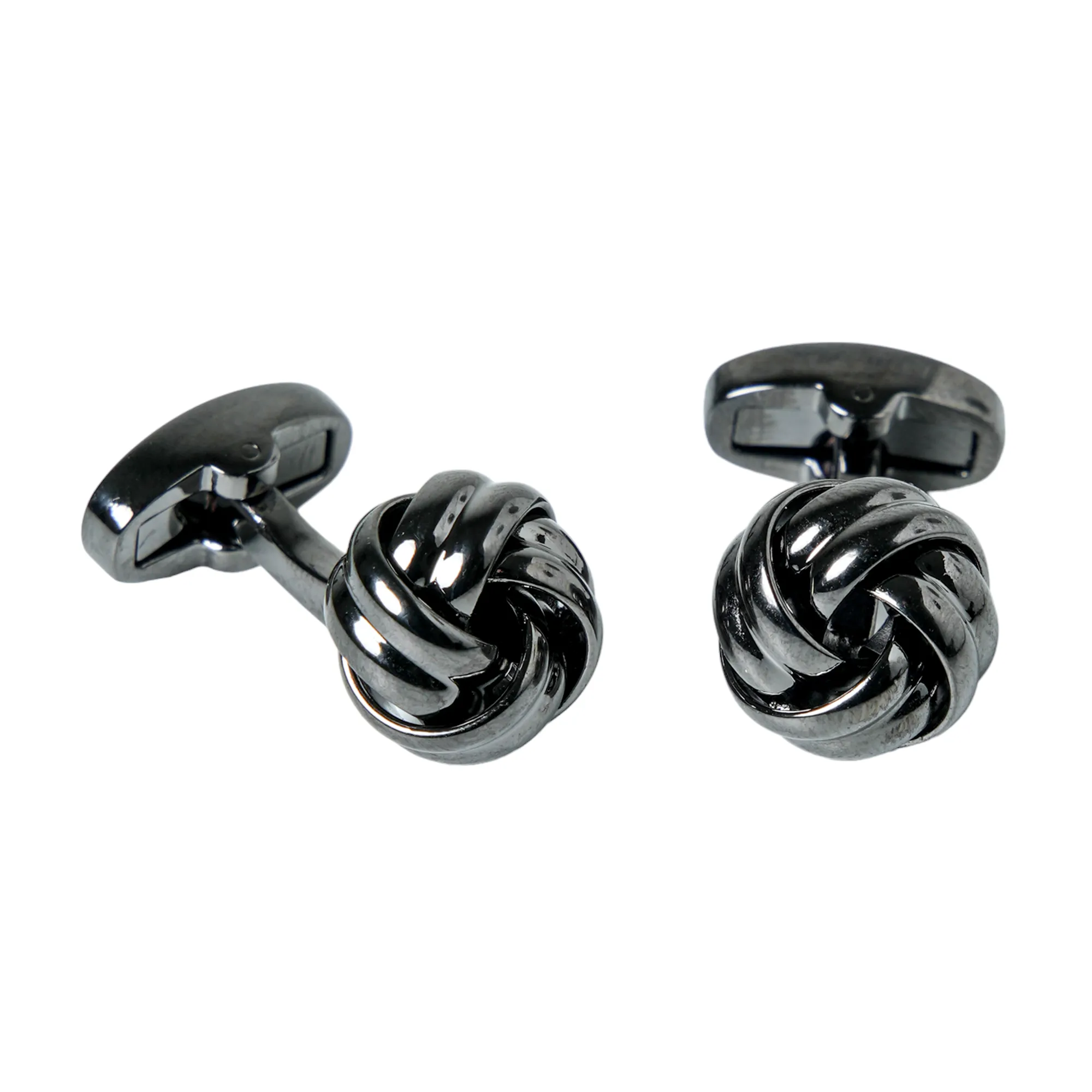 Chokore  Knot Cufflinks (Black)