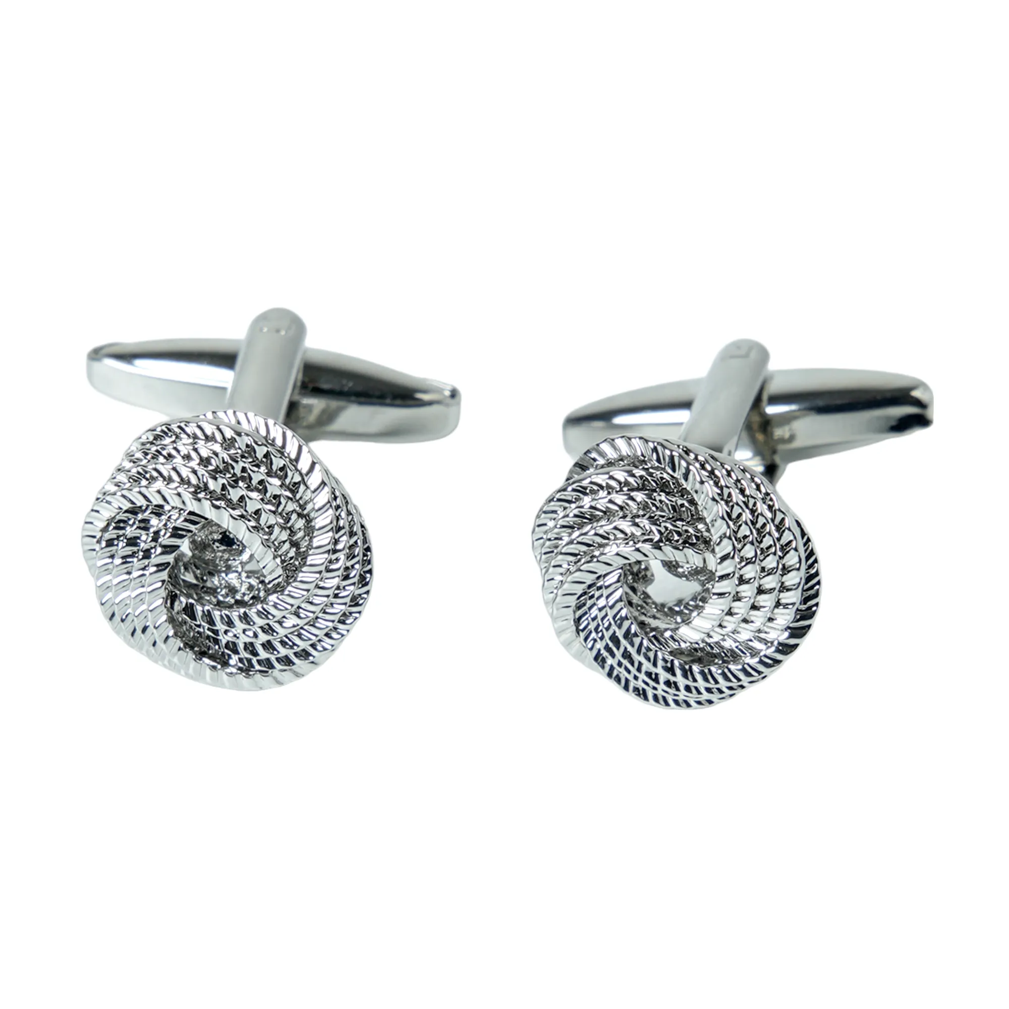 Chokore  Knot Cufflinks (Silver)