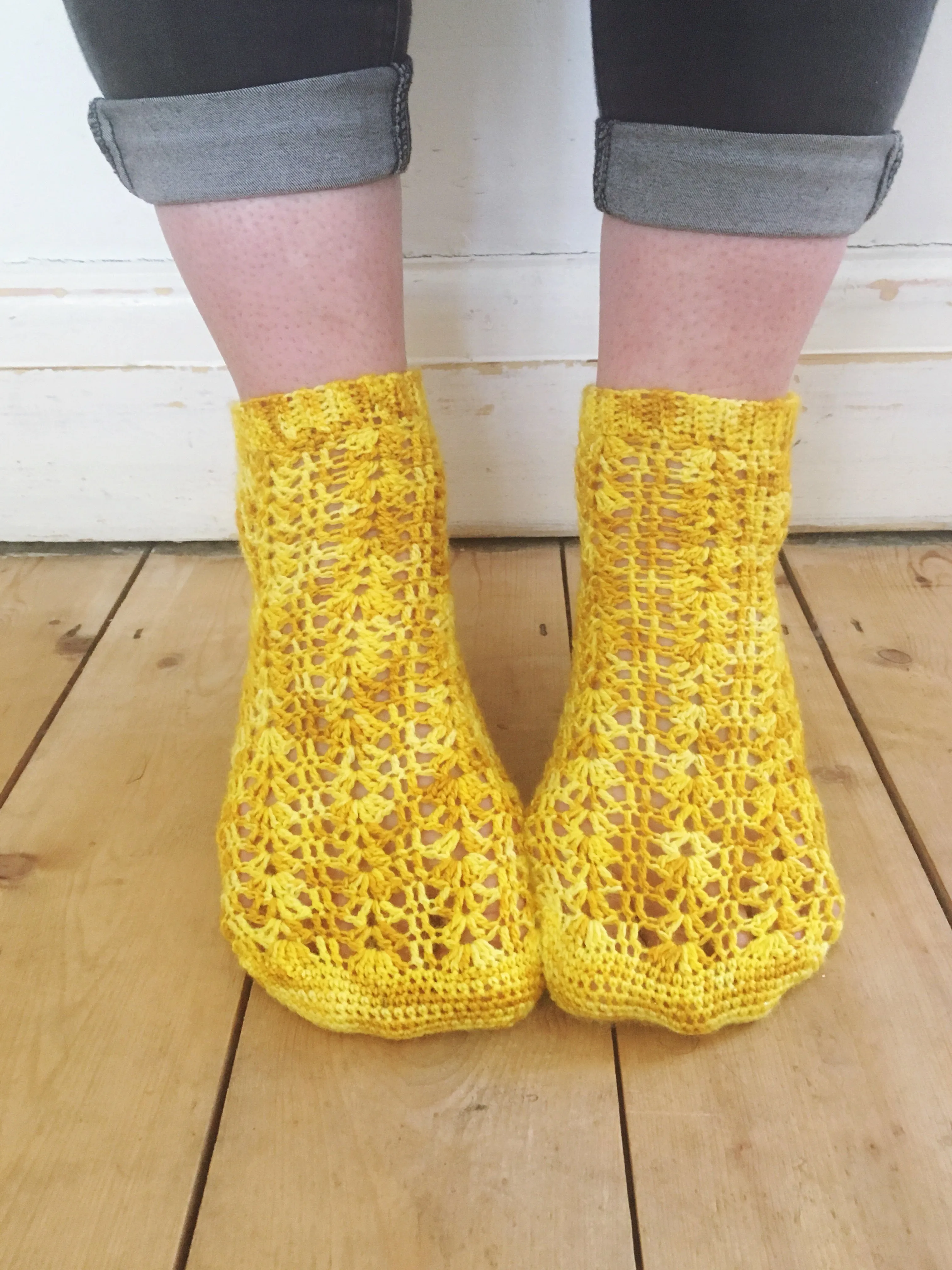 Crochet Pattern - Orache Socks - PRINT copy