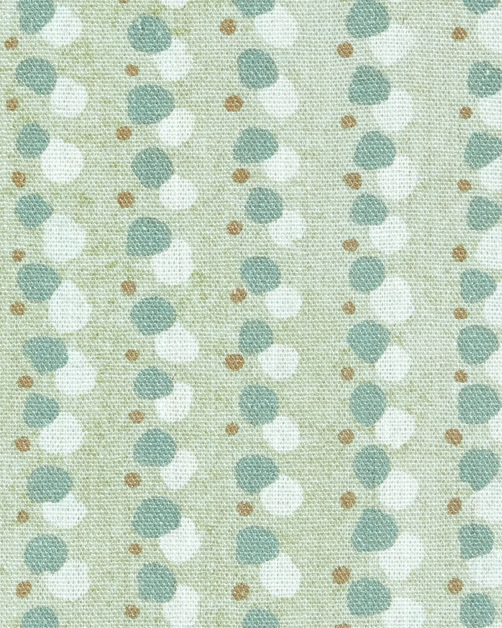 Dotted Lines Fabric in Pistachio