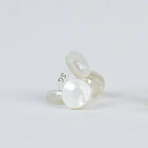 Eveningwear "Special Day" cufflinks, white mother-of-pearl