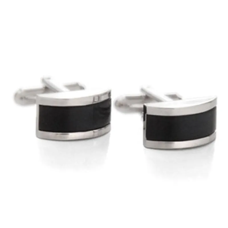 Eyecandy Black Cufflinks