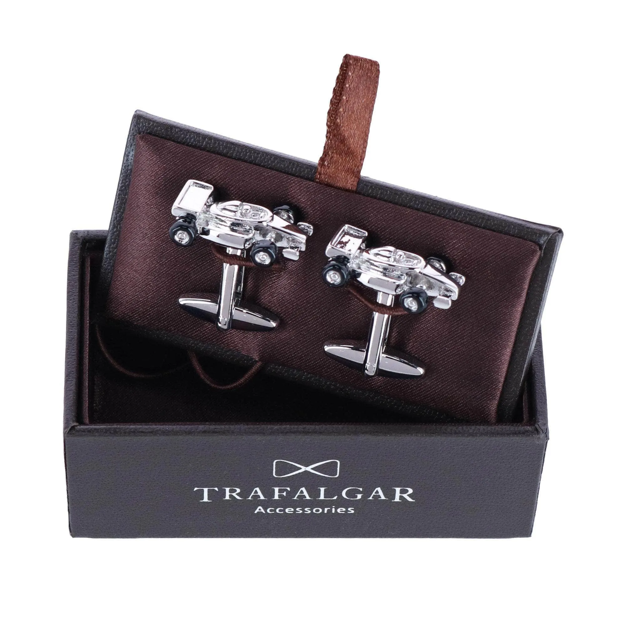 Finish Line Racecar Novelty Cufflinks (1 Pair)