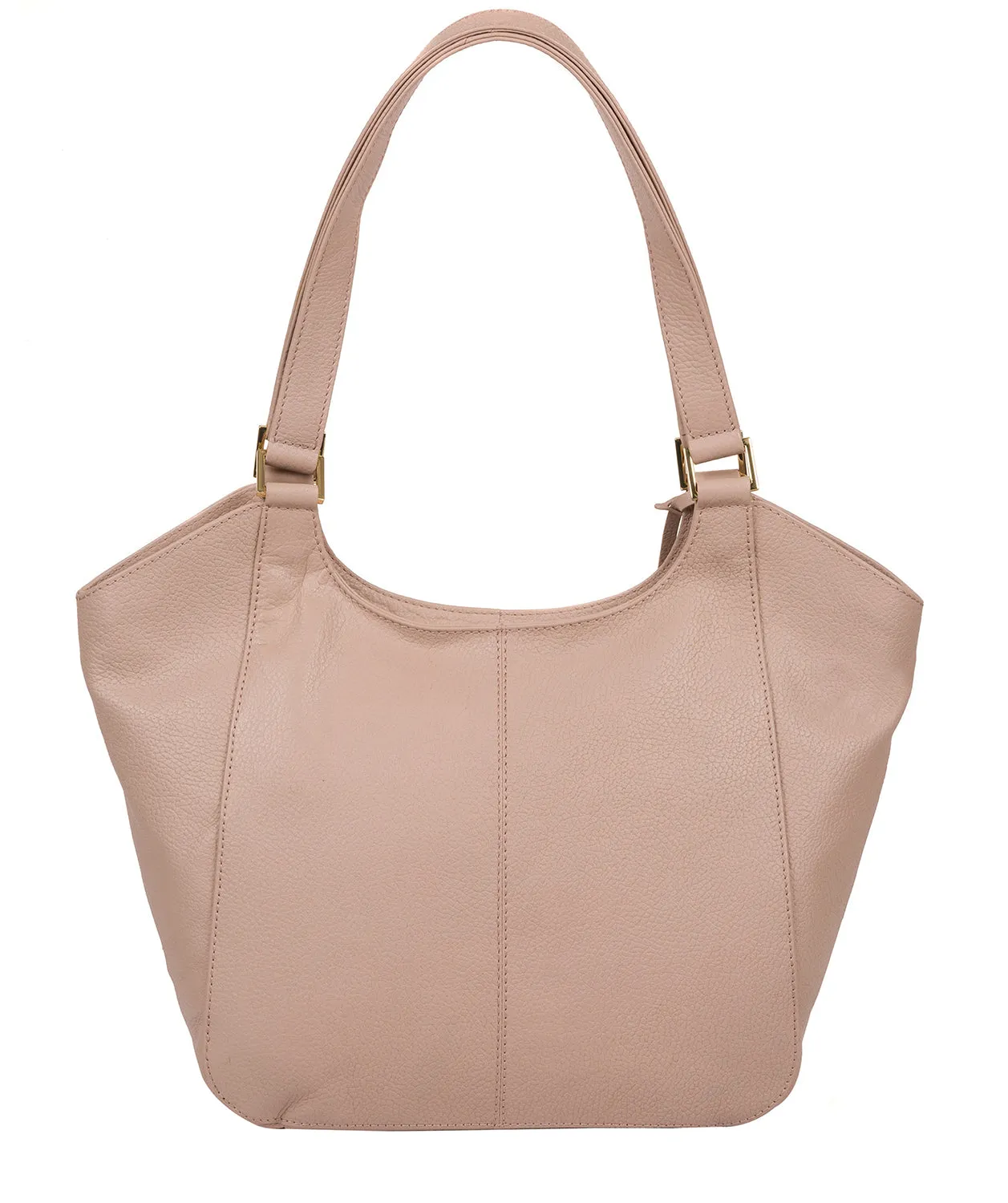 'Grace' Blush Pink Leather Tote Bag