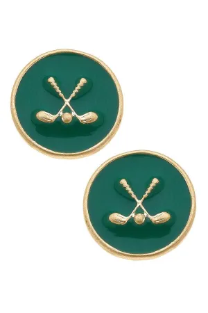 Green Golf Clubs Stud