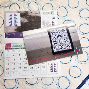 Half Square Triangle Block of the Month Calendar (2025 Calendar)