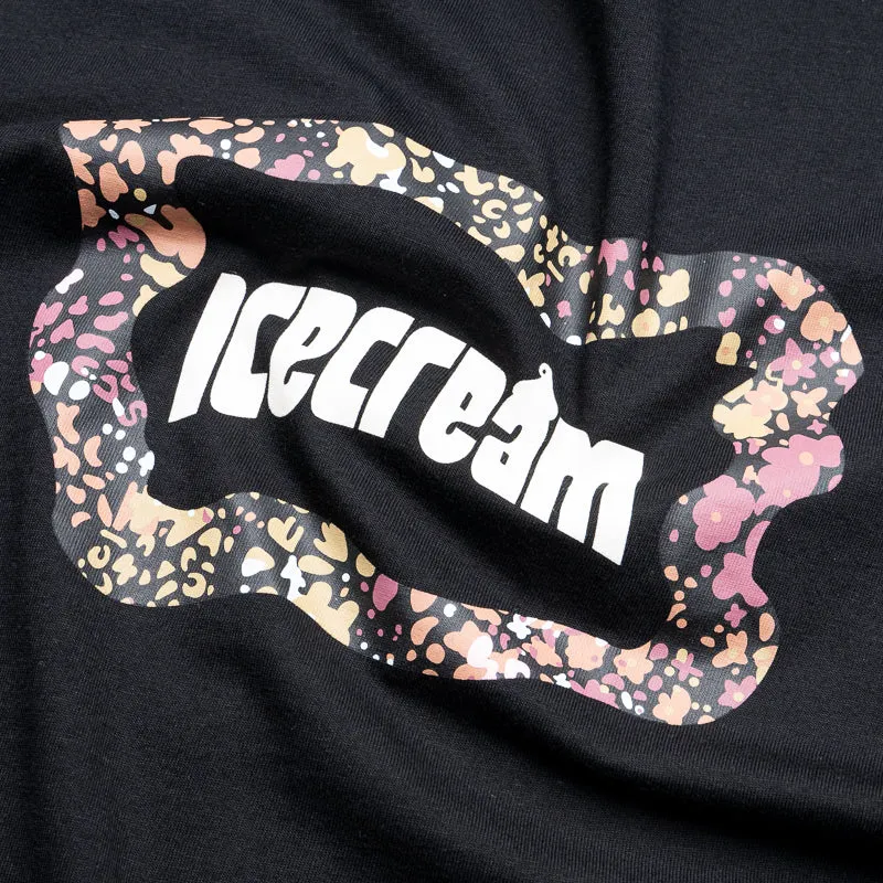 Ice Cream Flag Tee - Black