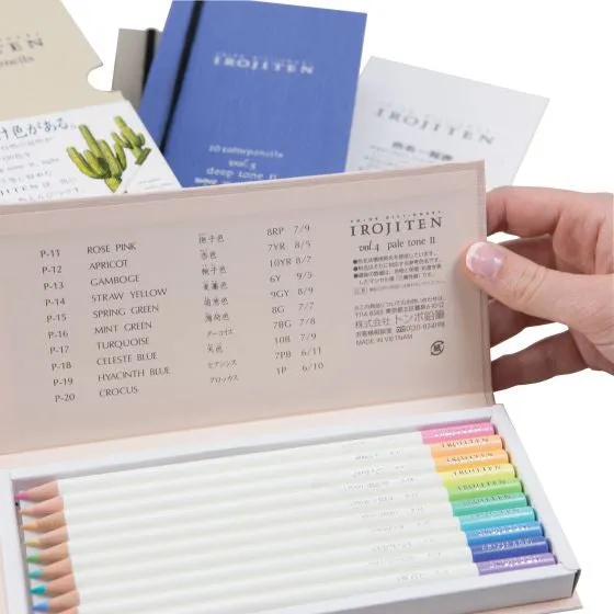 Irojiten Colored Pencil Dictionary Sets