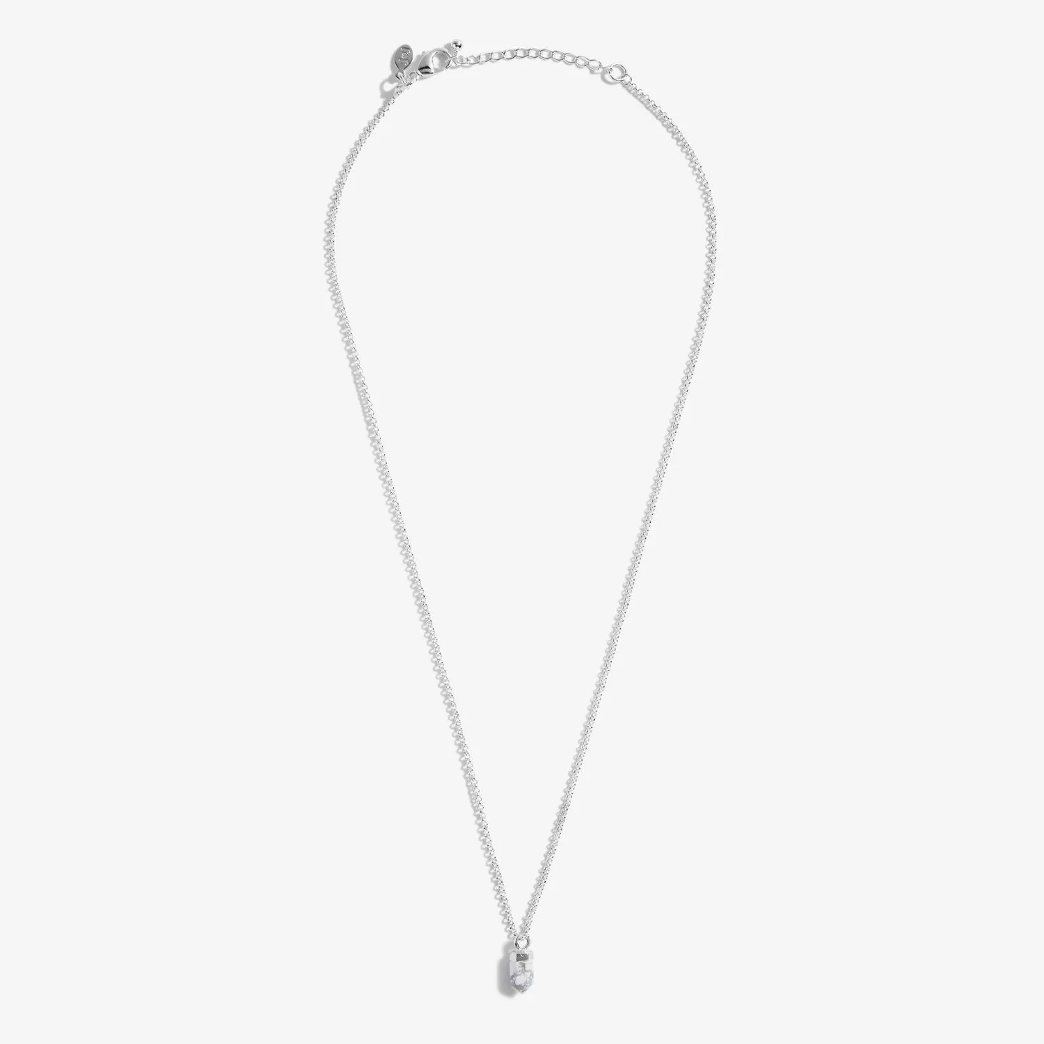 Joma Jewellery A Little Crystal Karma Howlite Necklace