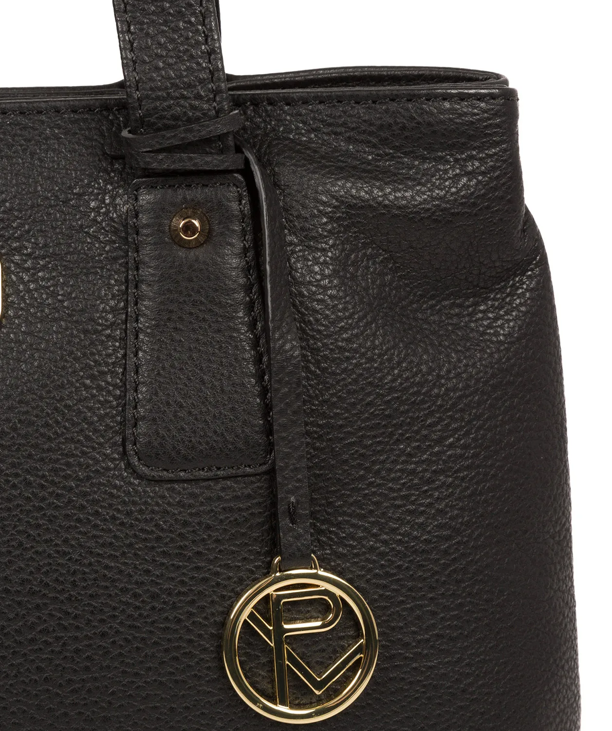 'Kate' Black Leather Handbag