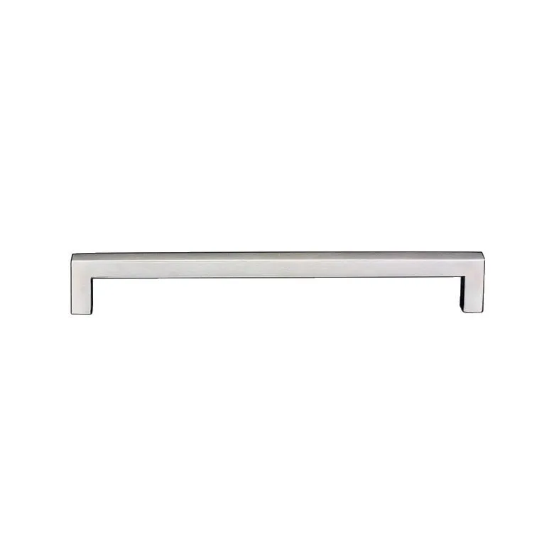 KETHY E2106 CABINET SIENA 10MM SQUARE FLUSH ENDS POLISHED STAINLESS STEEL HANDLE