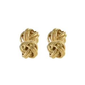 Louis Martin Vermeil Knot Cufflinks