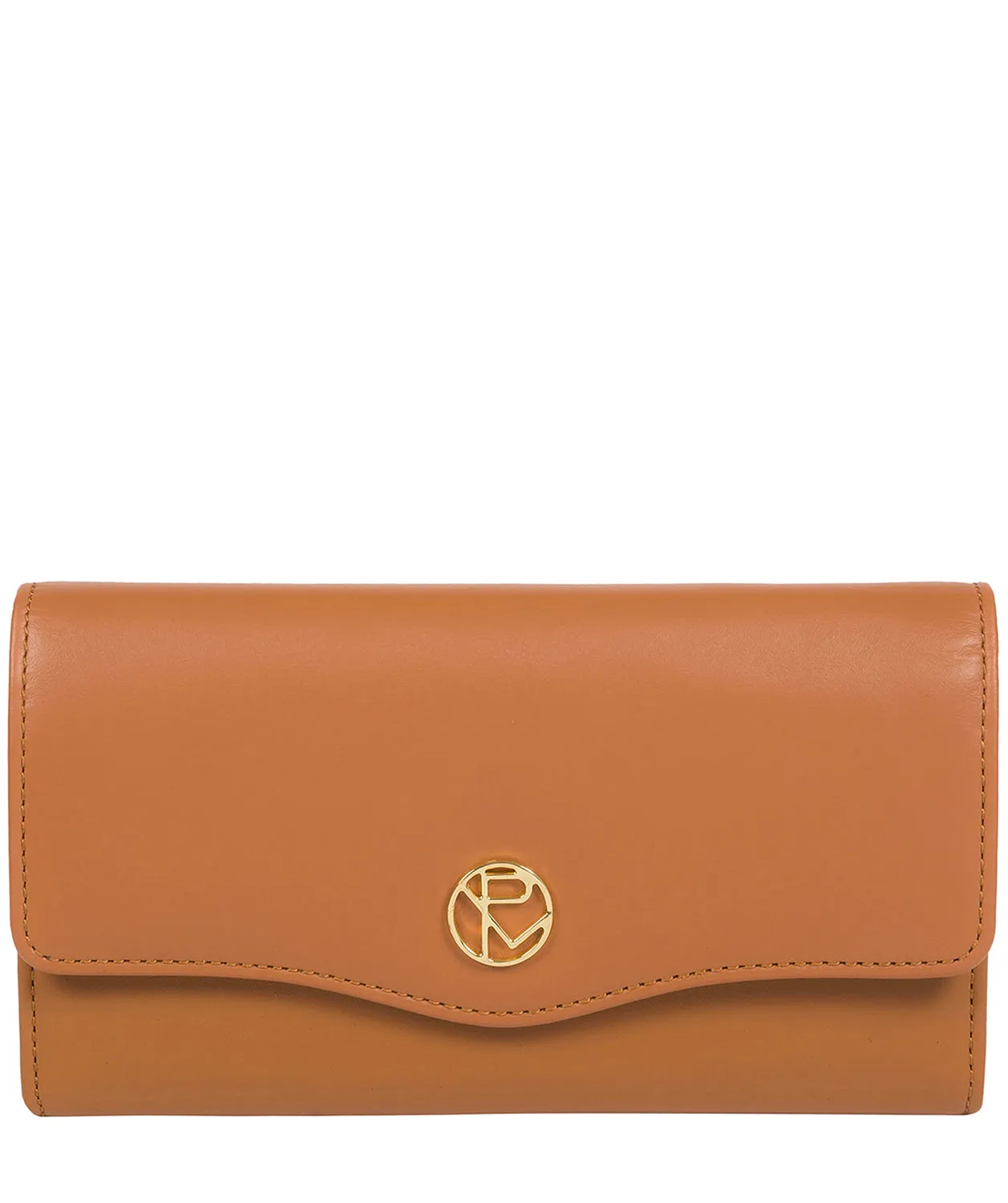 'Montpellier' Saddle Tan Leather Purse