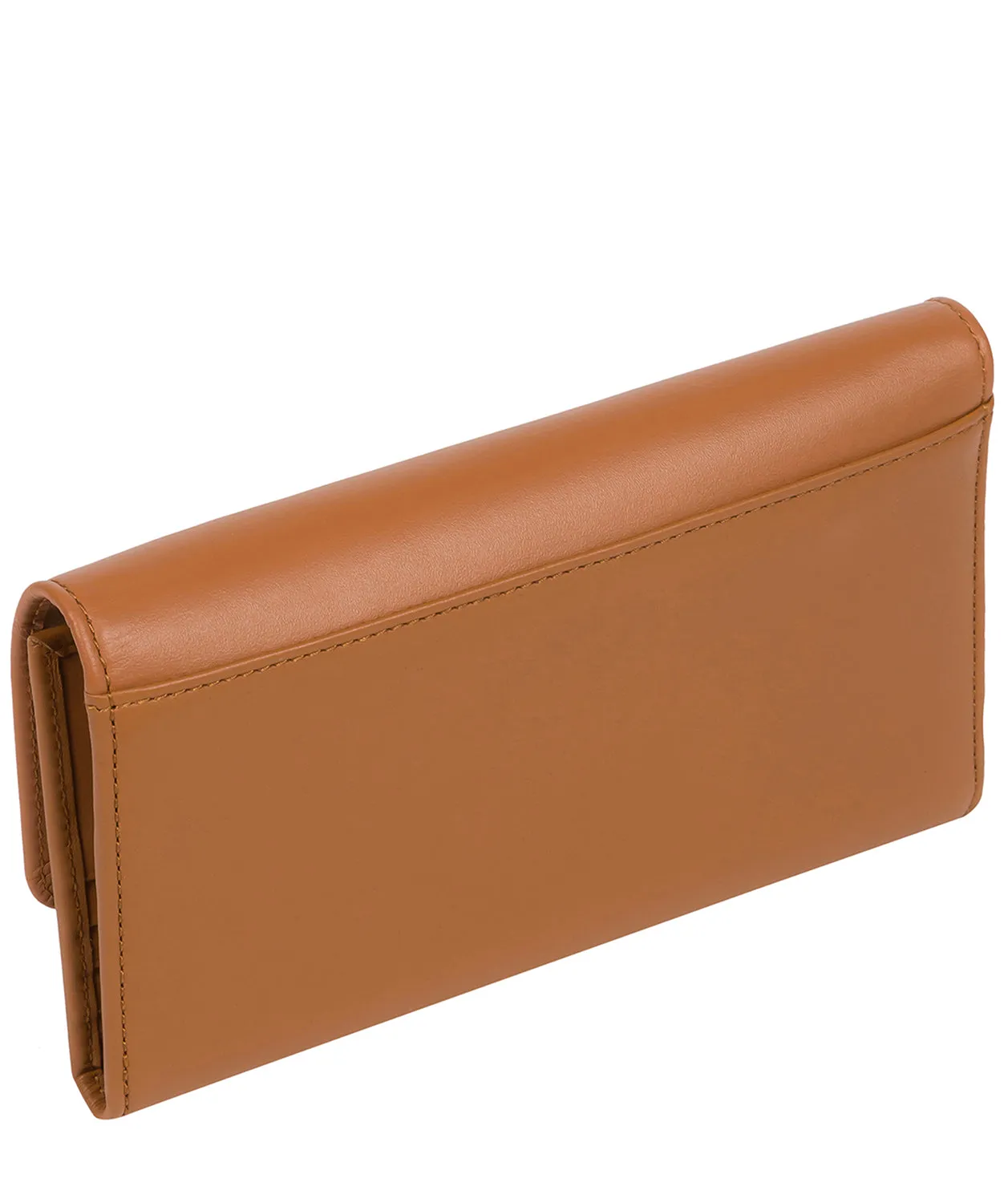 'Montpellier' Saddle Tan Leather Purse