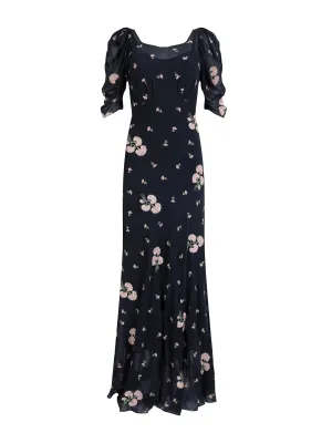 Paloma dandelion embroidery dress