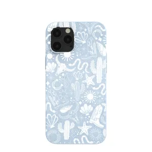 Powder Blue Coastal Rodeo iPhone 12 Pro Max Case