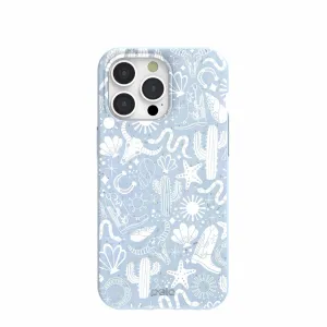 Powder Blue Coastal Rodeo iPhone 15 Pro Max Case