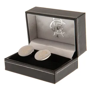 Rangers FC Stainless Steel Round Cufflinks