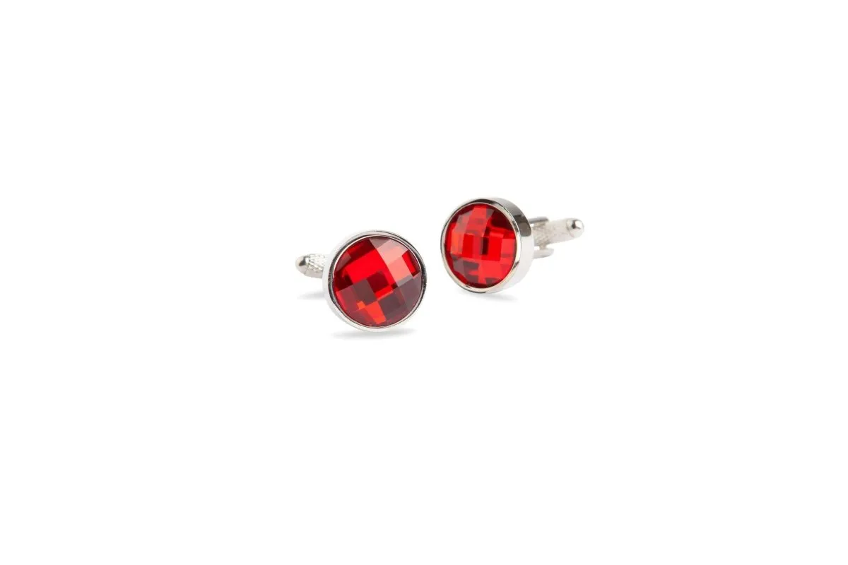 Ruby Cufflinks