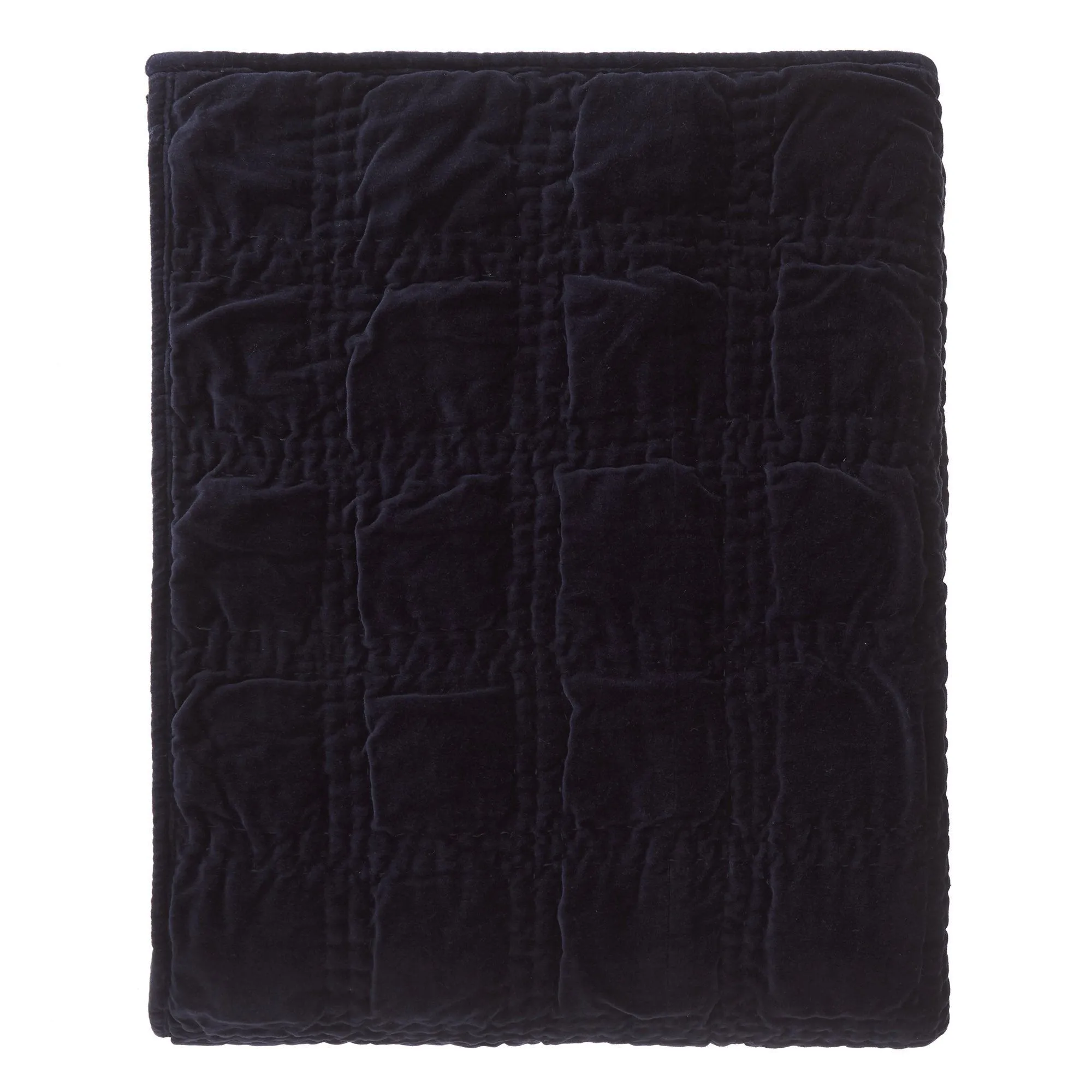 Samana Velvet Quilt [Dark blue]