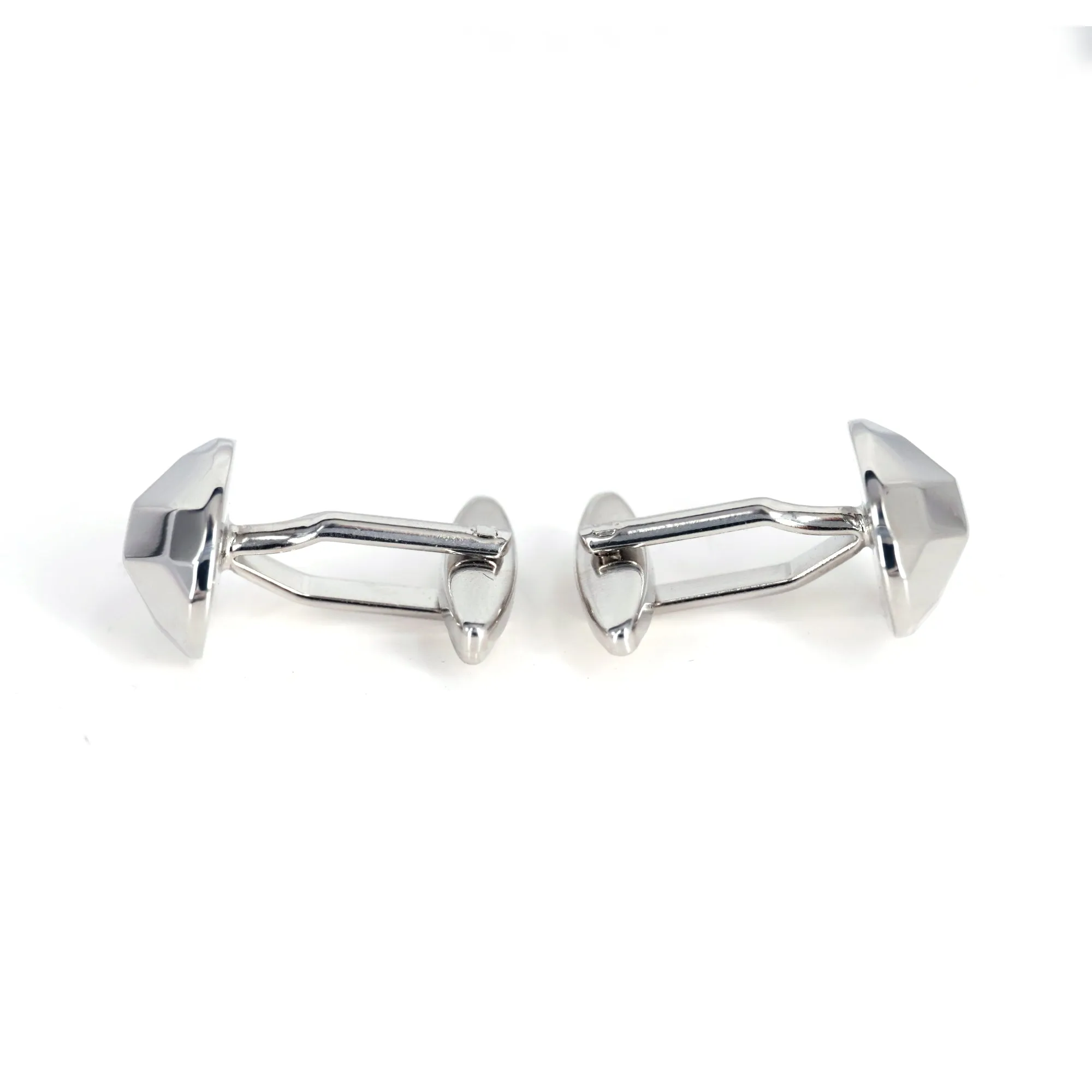 Silver Half Paragon  Cufflinks