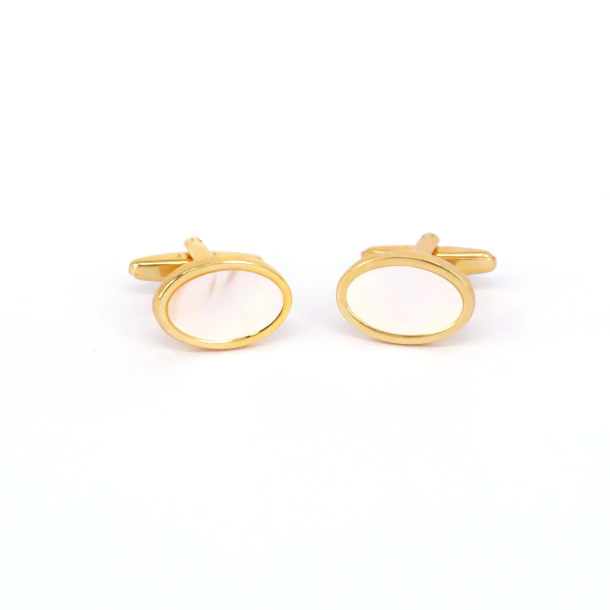 Small Size MOP Gold Cufflinks