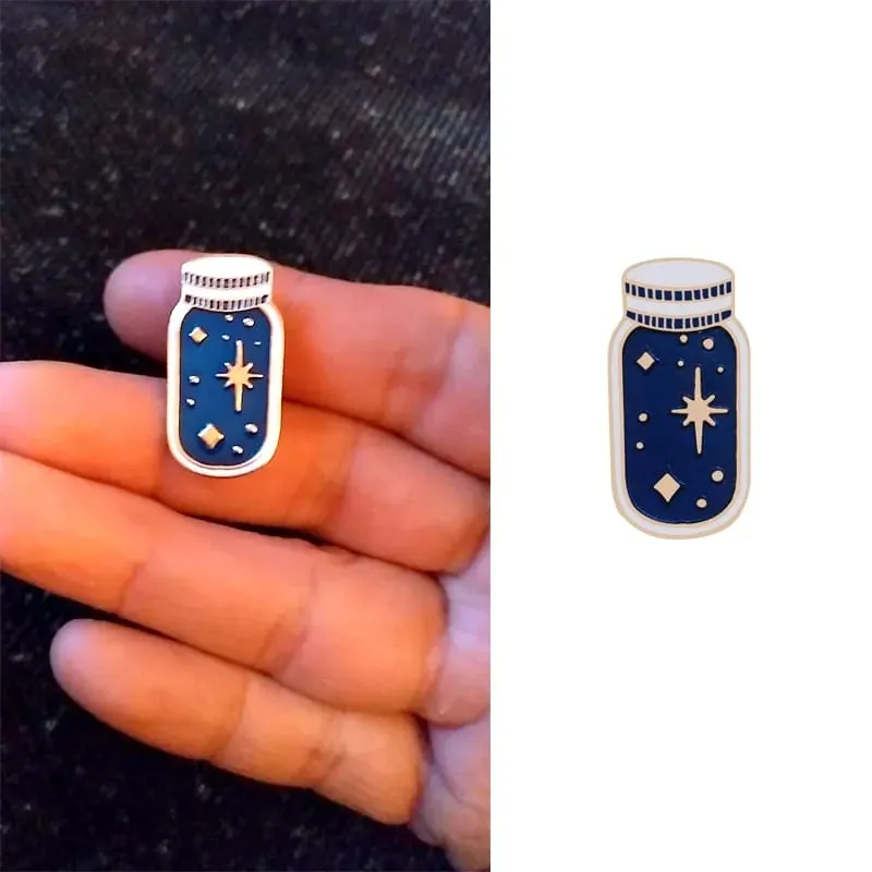 Space Travel Enamel Pin