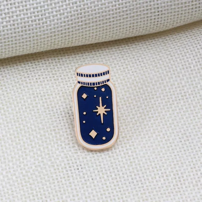 Space Travel Enamel Pin