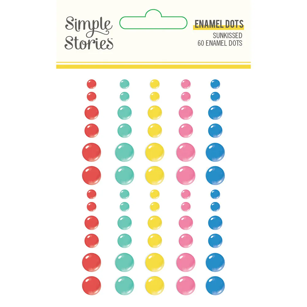 Sunkissed - Enamel Dots