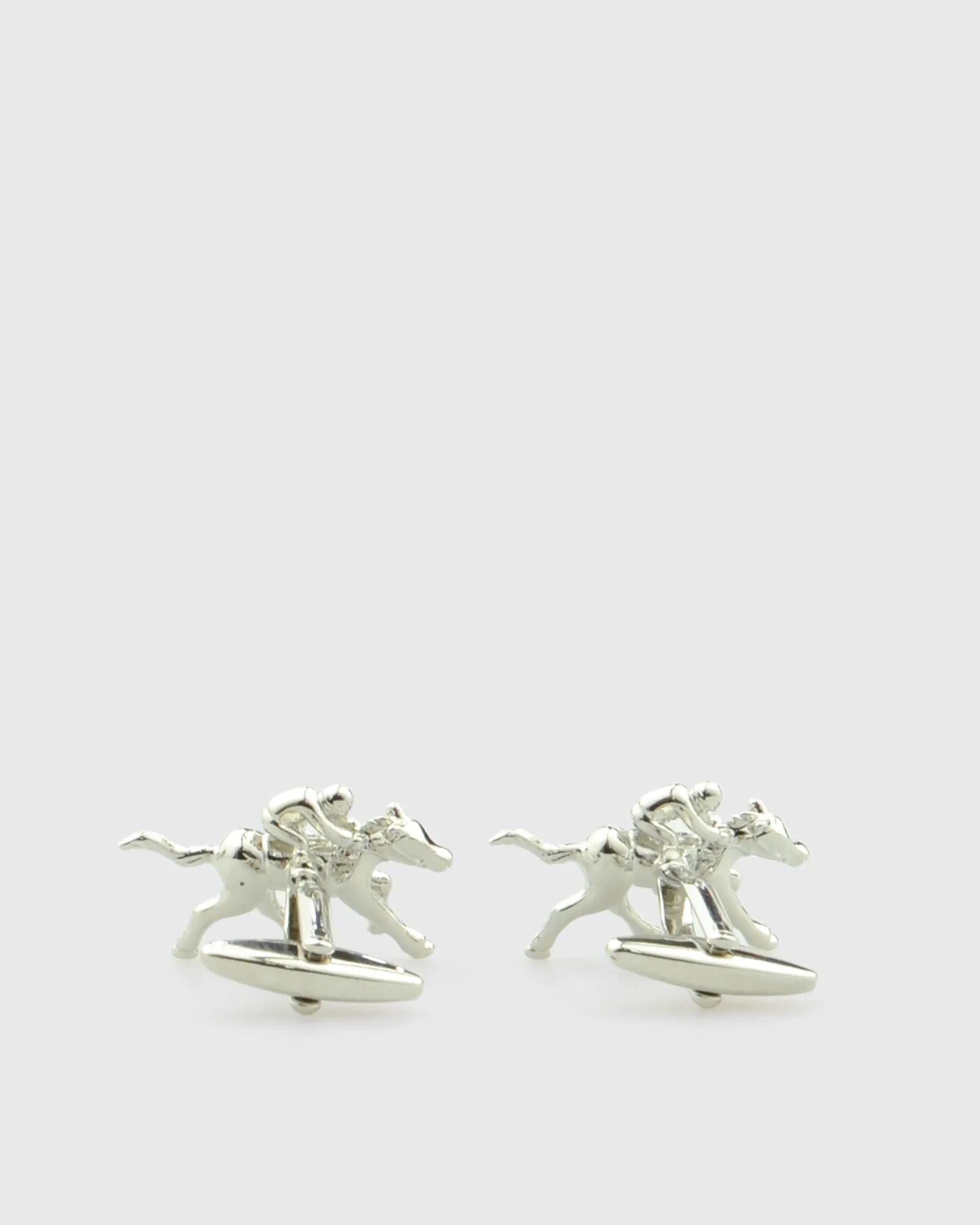 VINCENT & FRANKS VF20613A RHODIUM CUFFLINKS