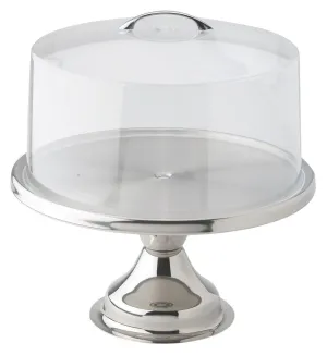 Winco CKS-13 Stainless Steel 13" Cake Stand | Denson CFE