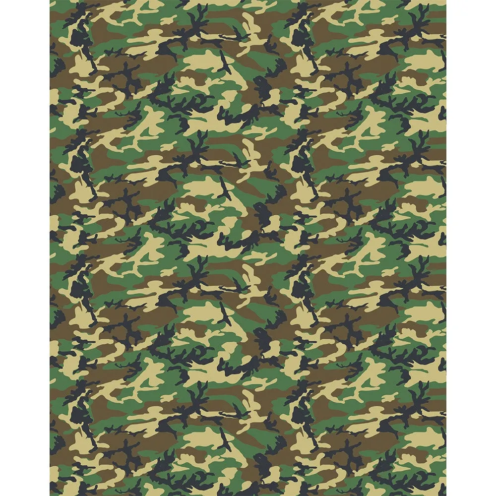 Woodland Camouflage Backdrop