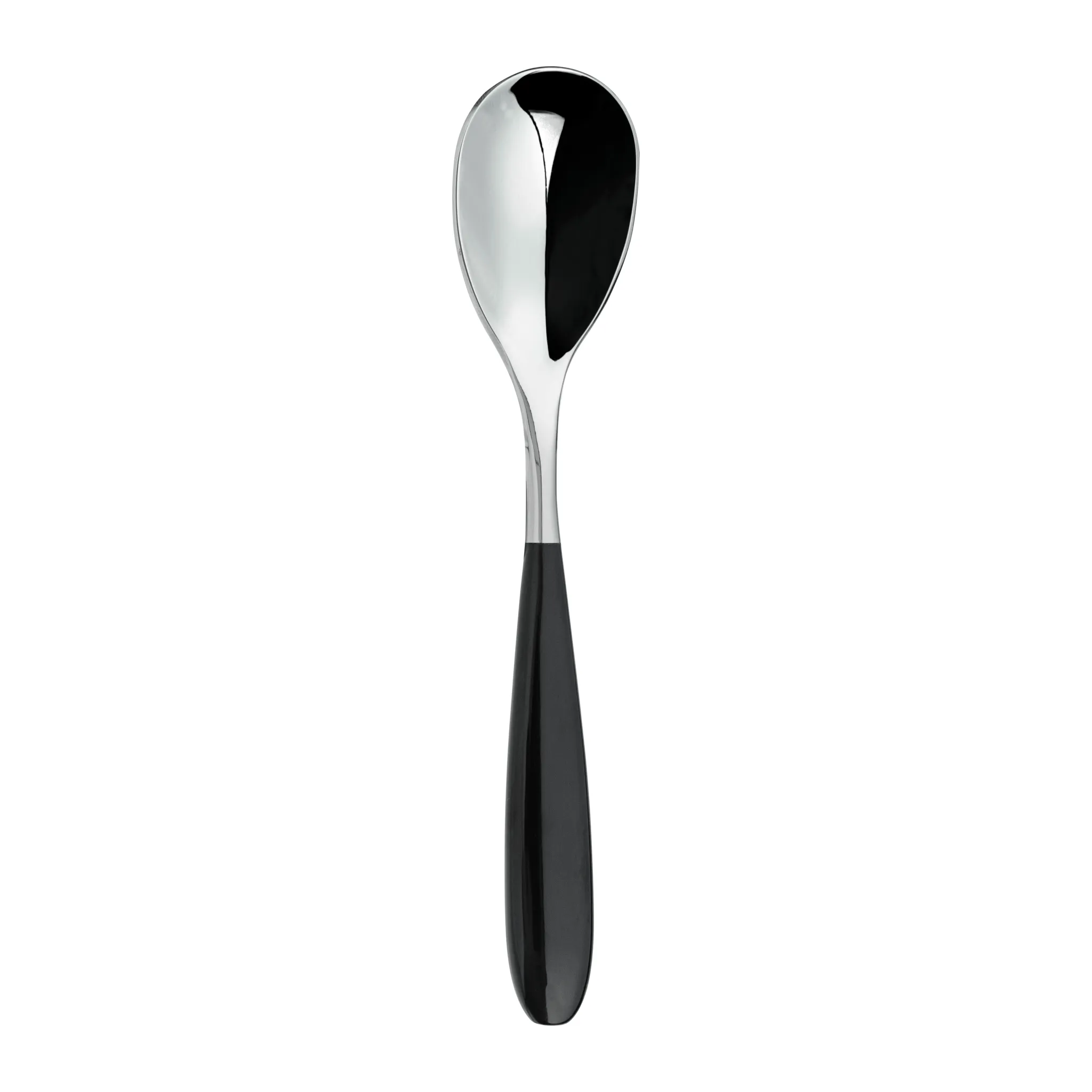 Yin & Yang Black Set of 2 Teaspoons